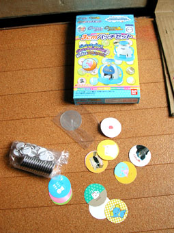 自作の缶バッチを作るイベント