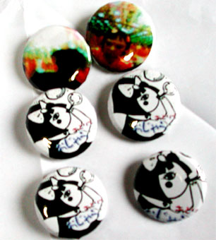 自作の缶バッチを作るイベント（材料費）